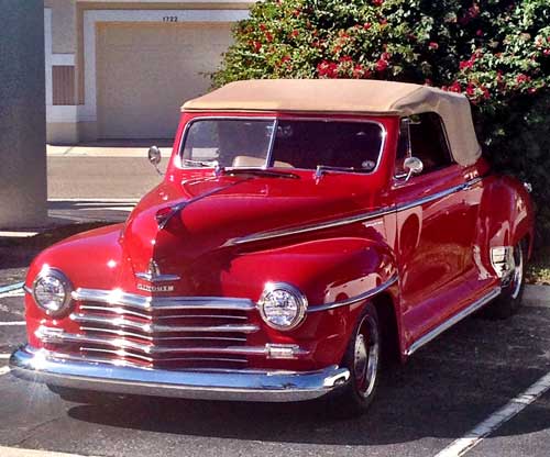 1948 Plymouth Convertible Club Coupe